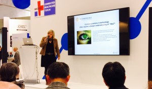 Lilian Güntsche, CEO & Founder of The Dignified Self speaking at Medica 2015