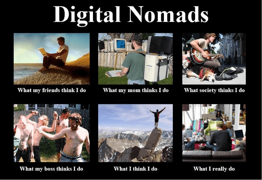 Digital Nomads from different angles